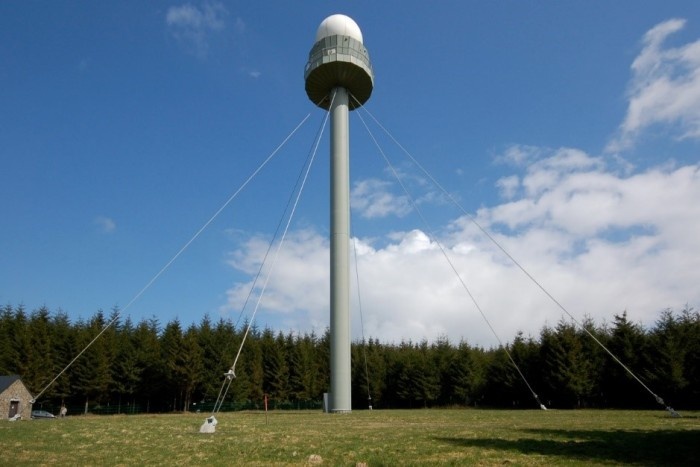 Le radar météorologique de Wideumont