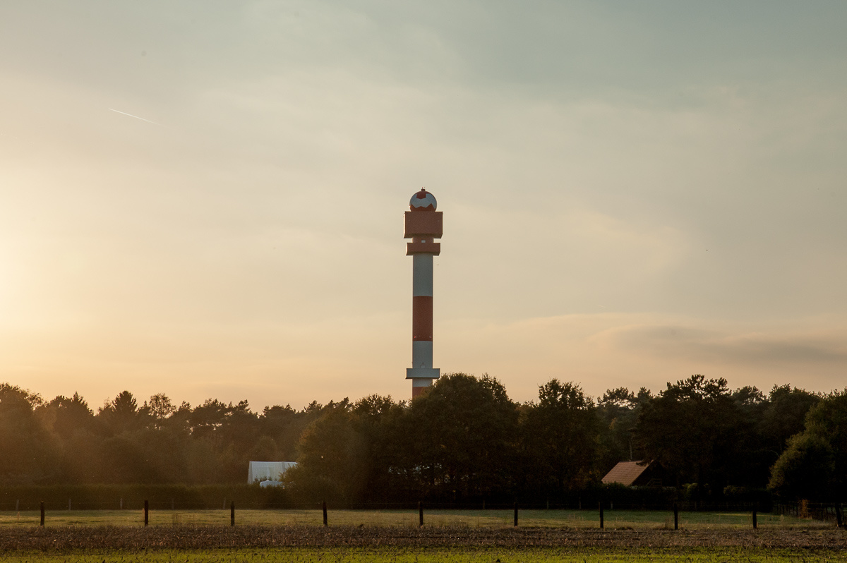 Le radar météorologique de la VMM à Houthalen-Helchteren (Photo : Maarten Reyniers)