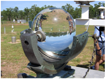 De Campbell-Stokes radiometer.