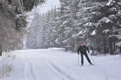 Les environs du Mont-Rigi, fin avril 2016. Source facebook « Les skieurs réunis des Hautes-Fagnes »