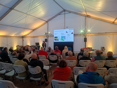 Café scientifique lors des portes ouvertes