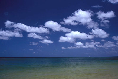Les cumulus humilis sont aussi appelés « nuages de beau temps ».