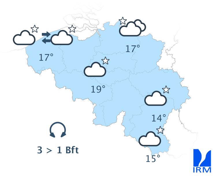 Alerte jaune sur toute la Belgique, retour de la chaleur