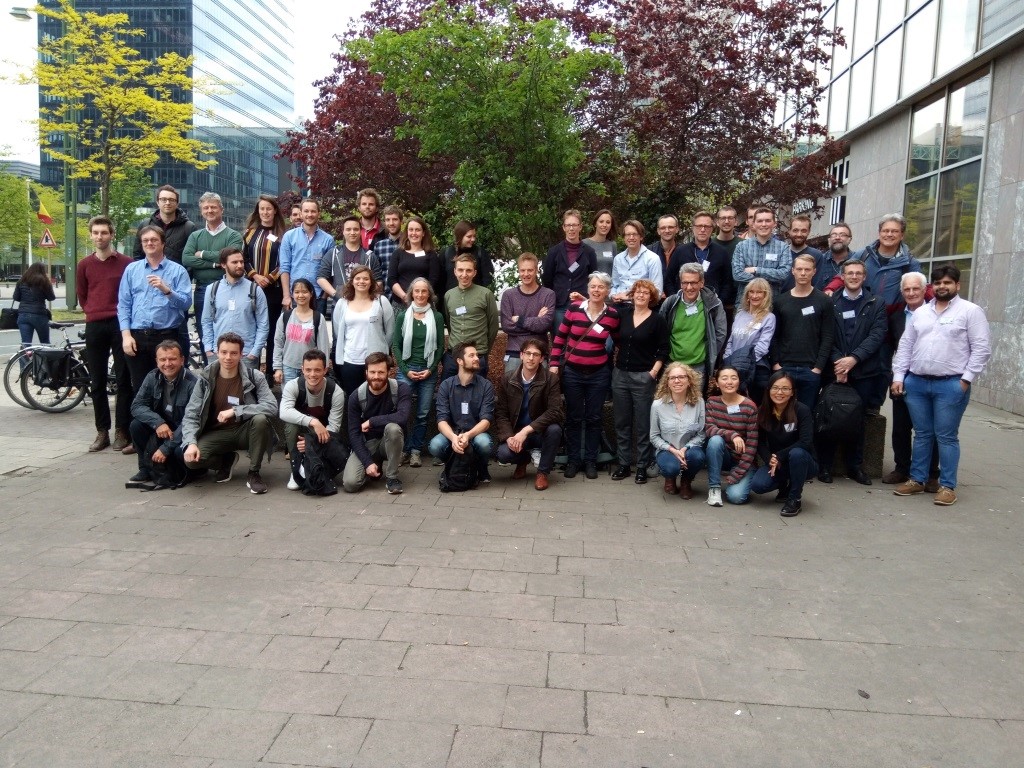 Deelnemers van het Antarctic Climate Symposium.